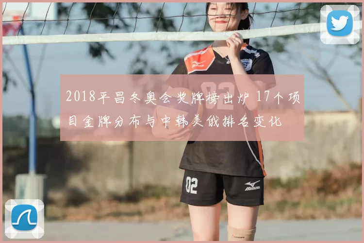 2018平昌冬奥会奖牌榜出炉 17个项目金牌分布与中韩美俄排名变化